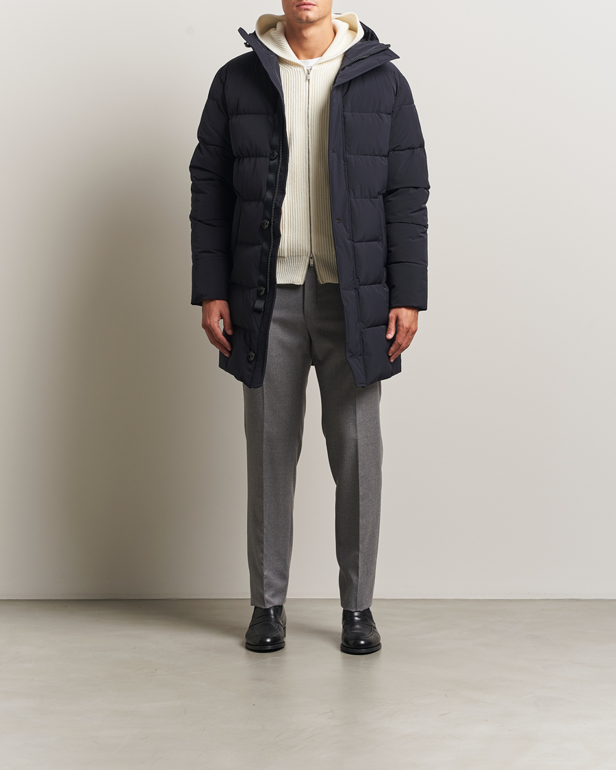 Herre | Jakker | Oscar Jacobson | Padded Parka Navy