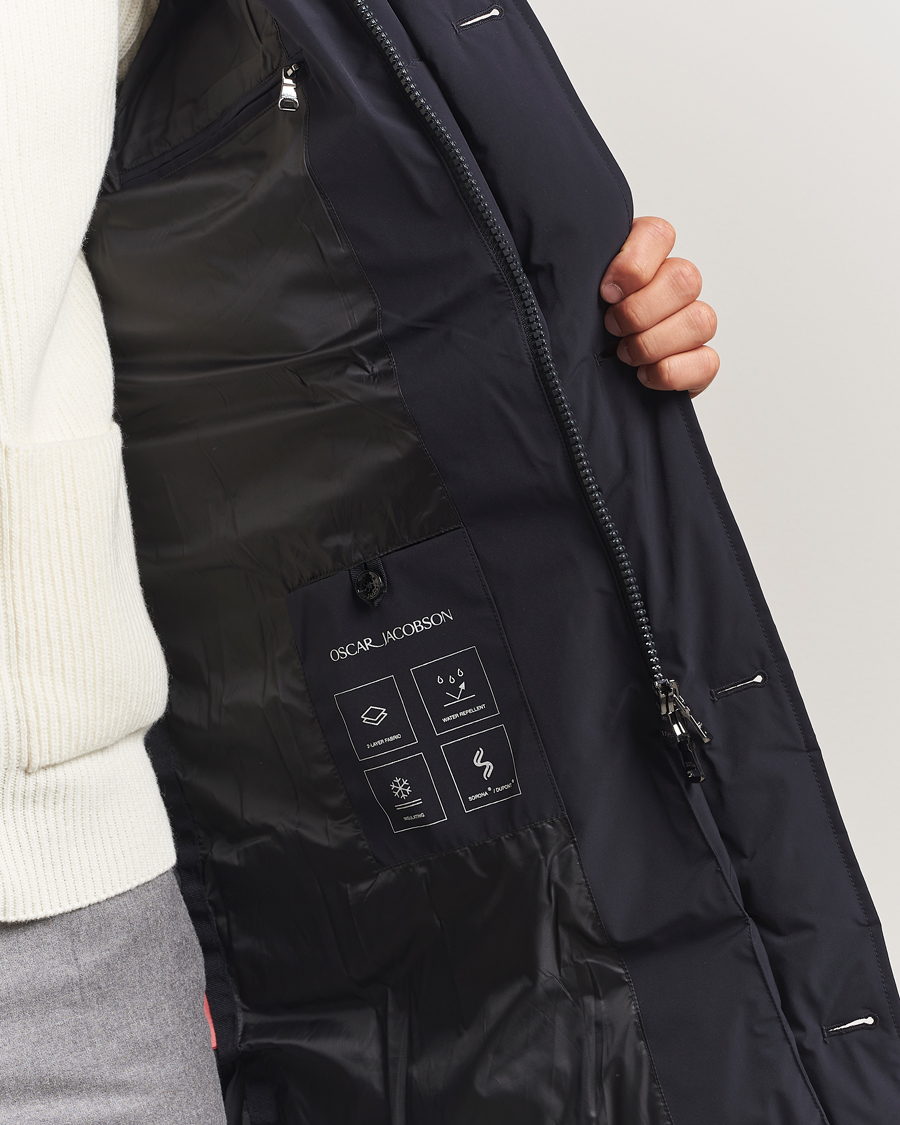 Herre | Jakker | Oscar Jacobson | Padded Parka Navy