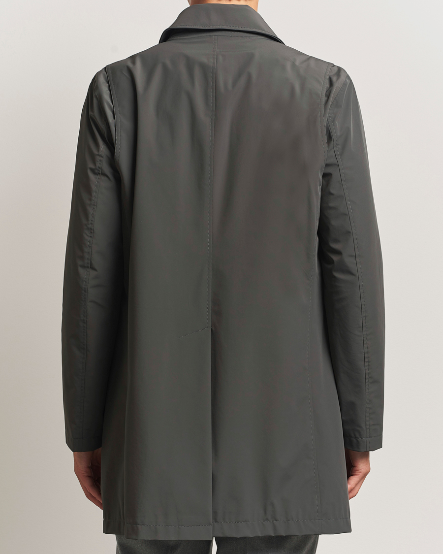 Herre | Jakker | Oscar Jacobson | Nylon Car Coat Olive
