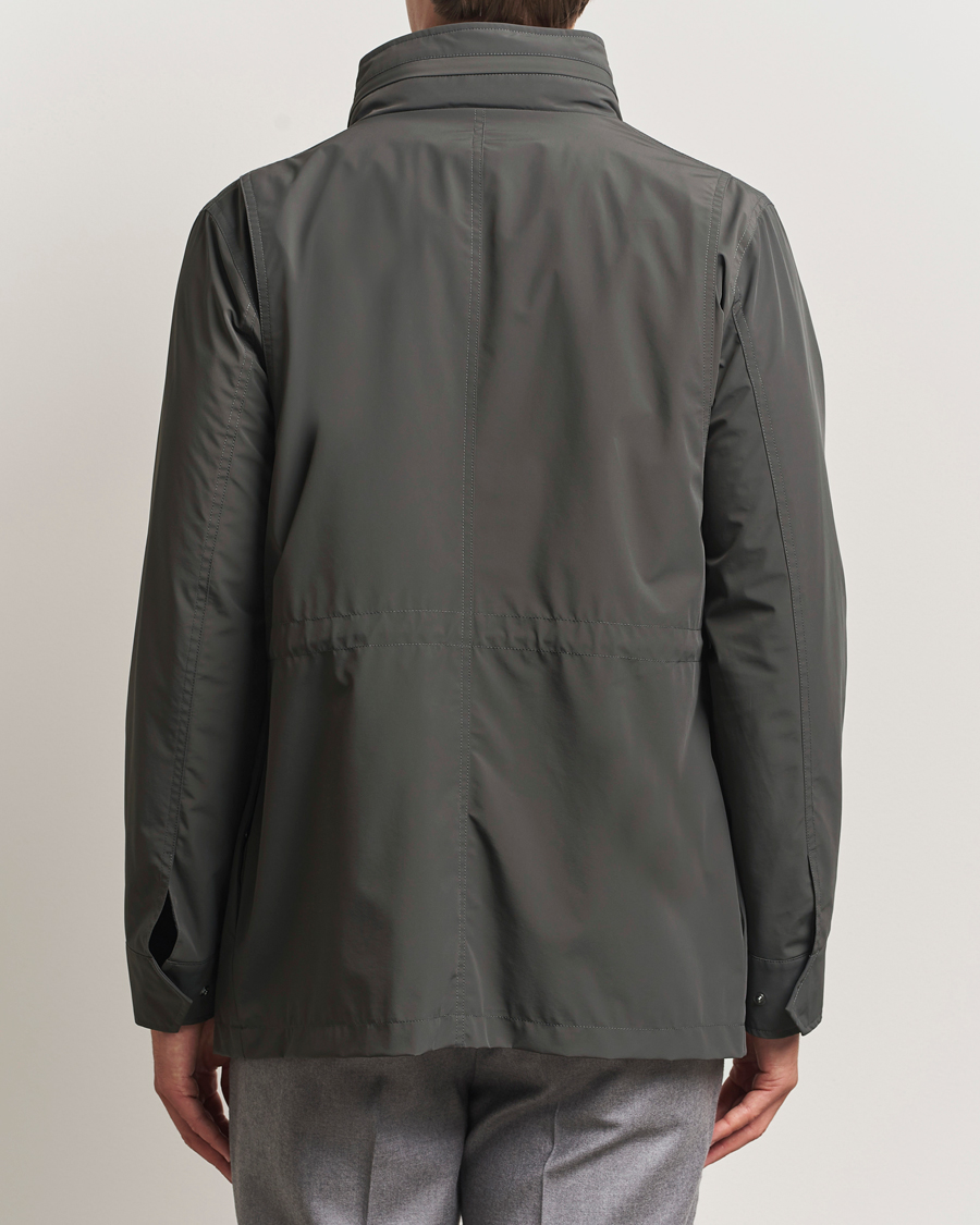 Herre | Jakker | Oscar Jacobson | M65 Nylon Field Jacket Olive