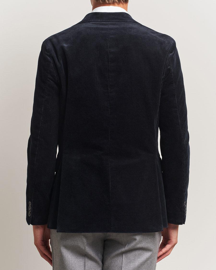 Herre | Blazere & jakker | Oscar Jacobson | Fogerty Patch Pocket Cord Blazer Navy