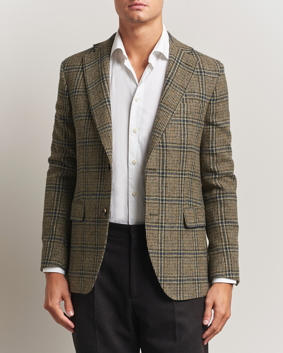 Herre | Blazere & jakker | Oscar Jacobson | Fogerty Moon Tweed Blazer Green