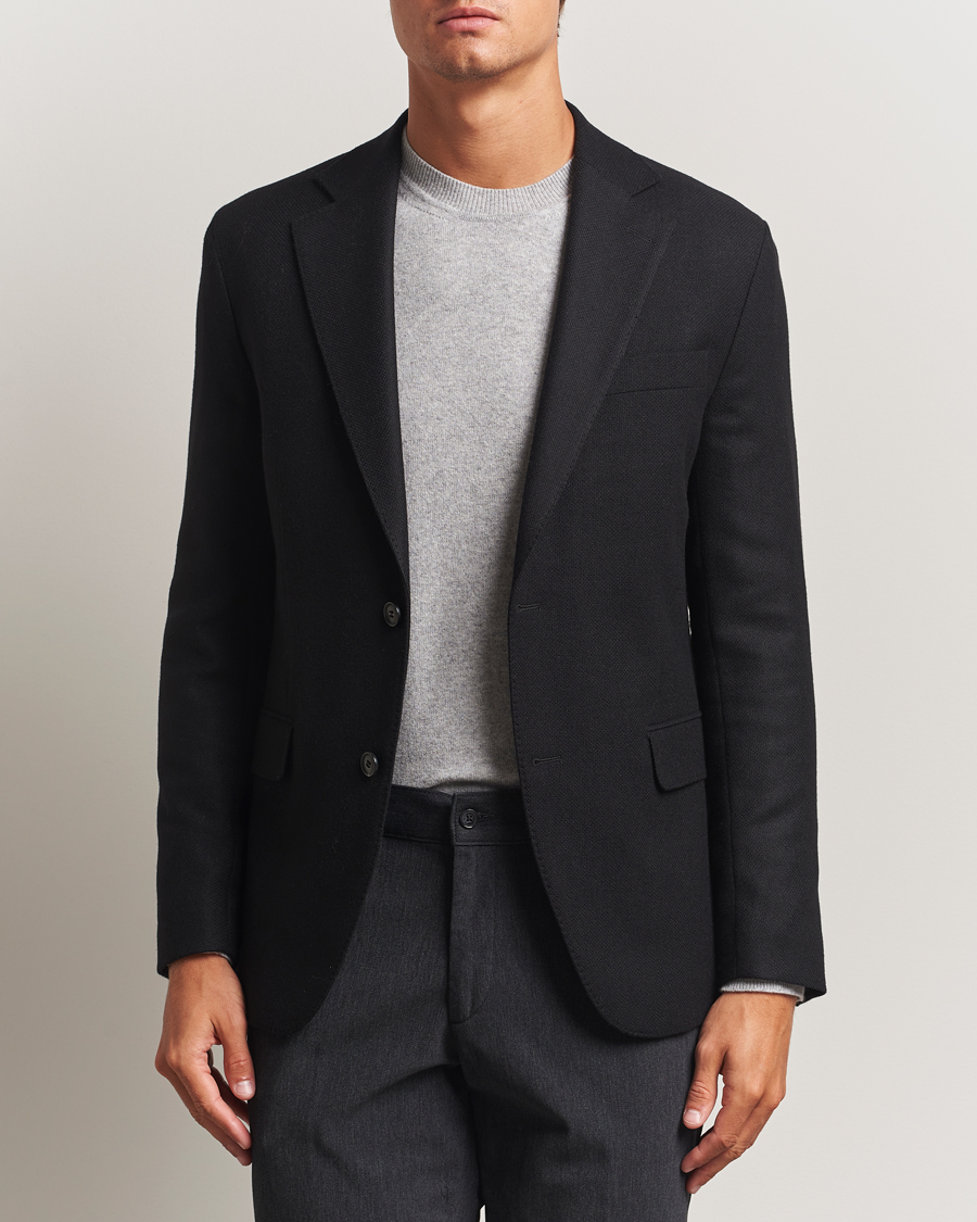 Herre | Blazere & jakker | Oscar Jacobson | Fogerty Wool Blazer Black