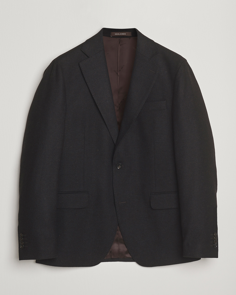 Herre | Blazere & jakker | Oscar Jacobson | Fogerty Wool Blazer Brown
