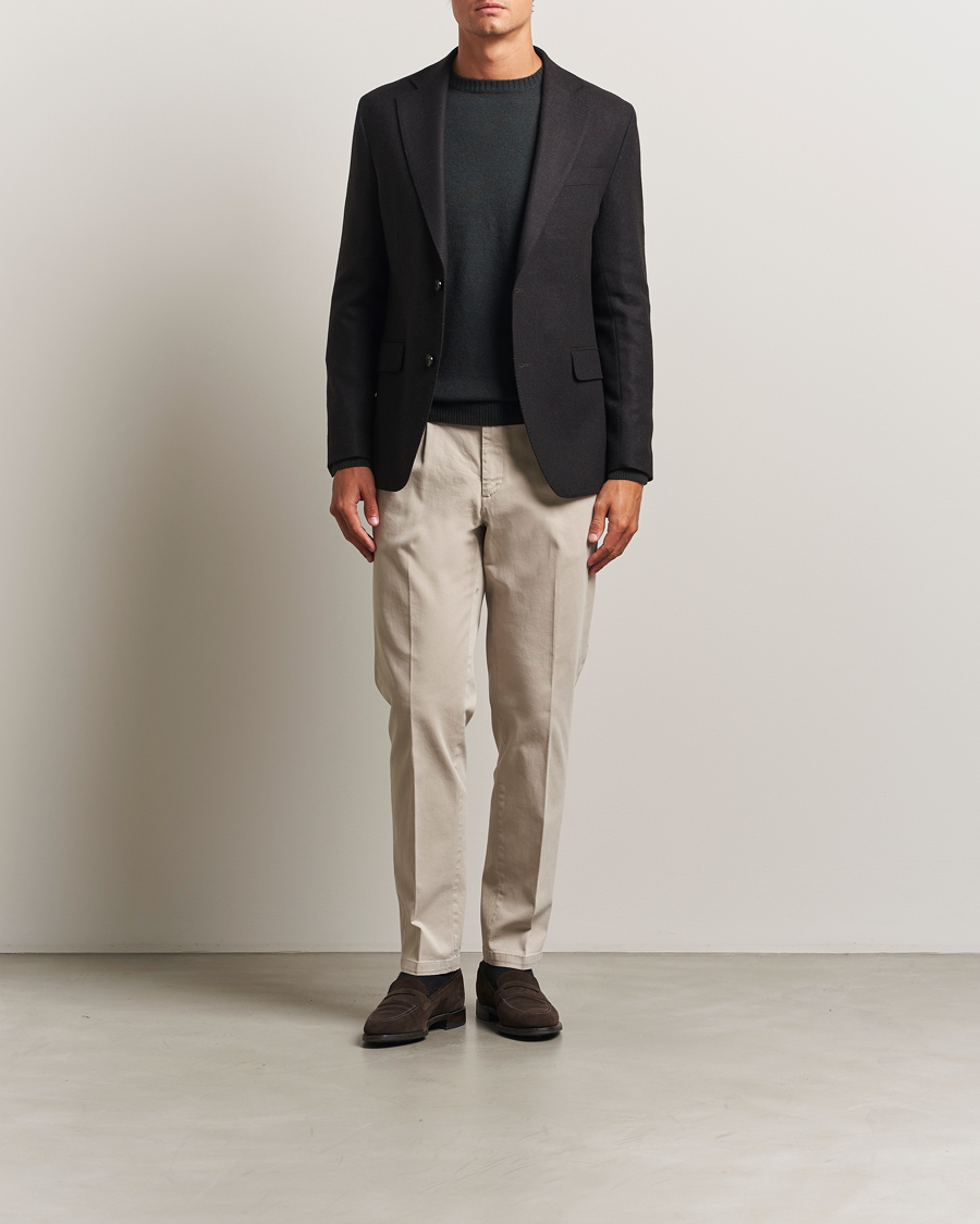 Herre | Blazere & jakker | Oscar Jacobson | Fogerty Wool Blazer Brown