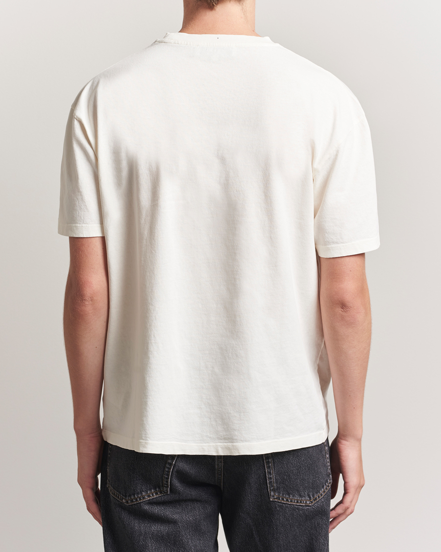 Herre | T-Shirts | Palmes | Logo T-Shirt Broken White
