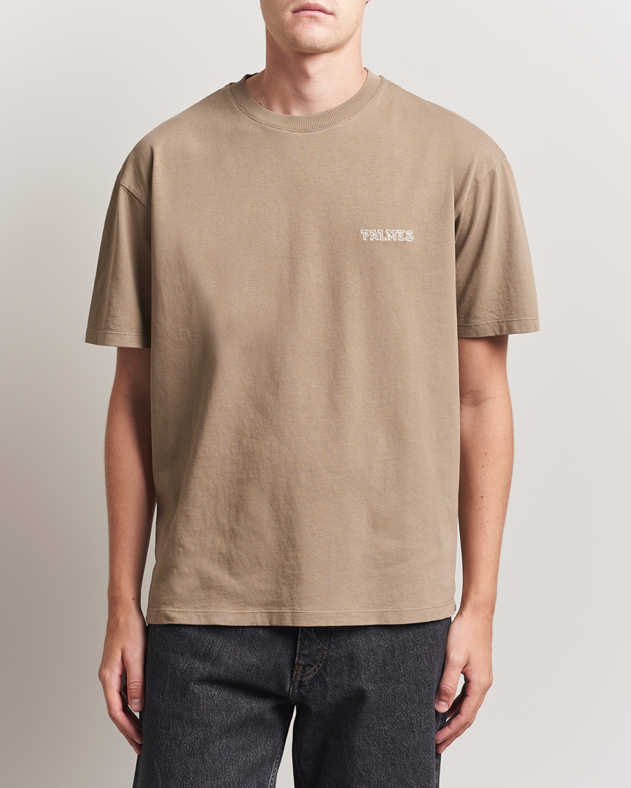 Herre | T-Shirts | Palmes | Logo T-Shirt Fossil