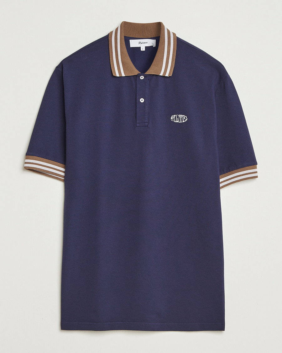 Herre | Polotrøjer | Palmes | Oval Pique Polo Dark Blue