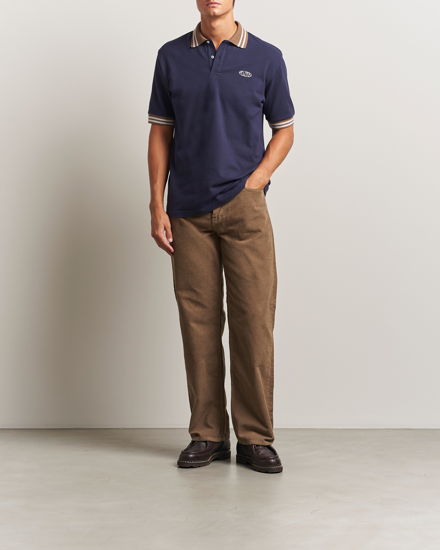 Herre | Polotrøjer | Palmes | Oval Pique Polo Dark Blue