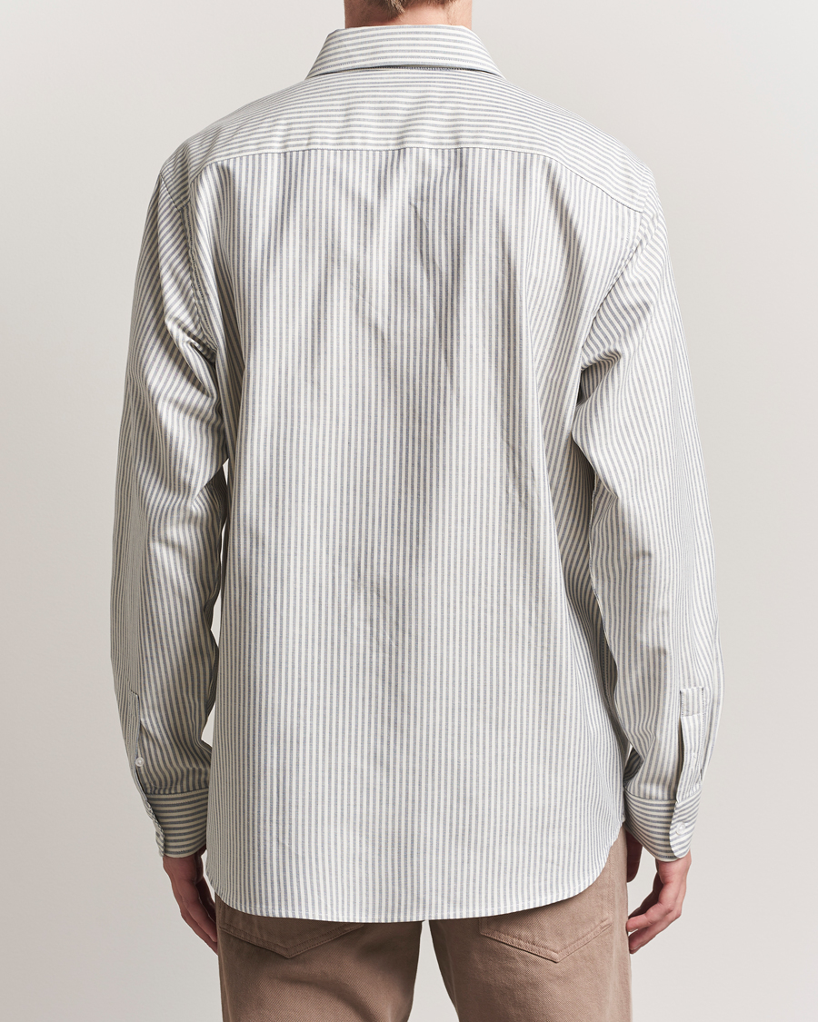 Herre | Skjorter | Palmes | Deuce Oxford Shirt Light Blue Stripe