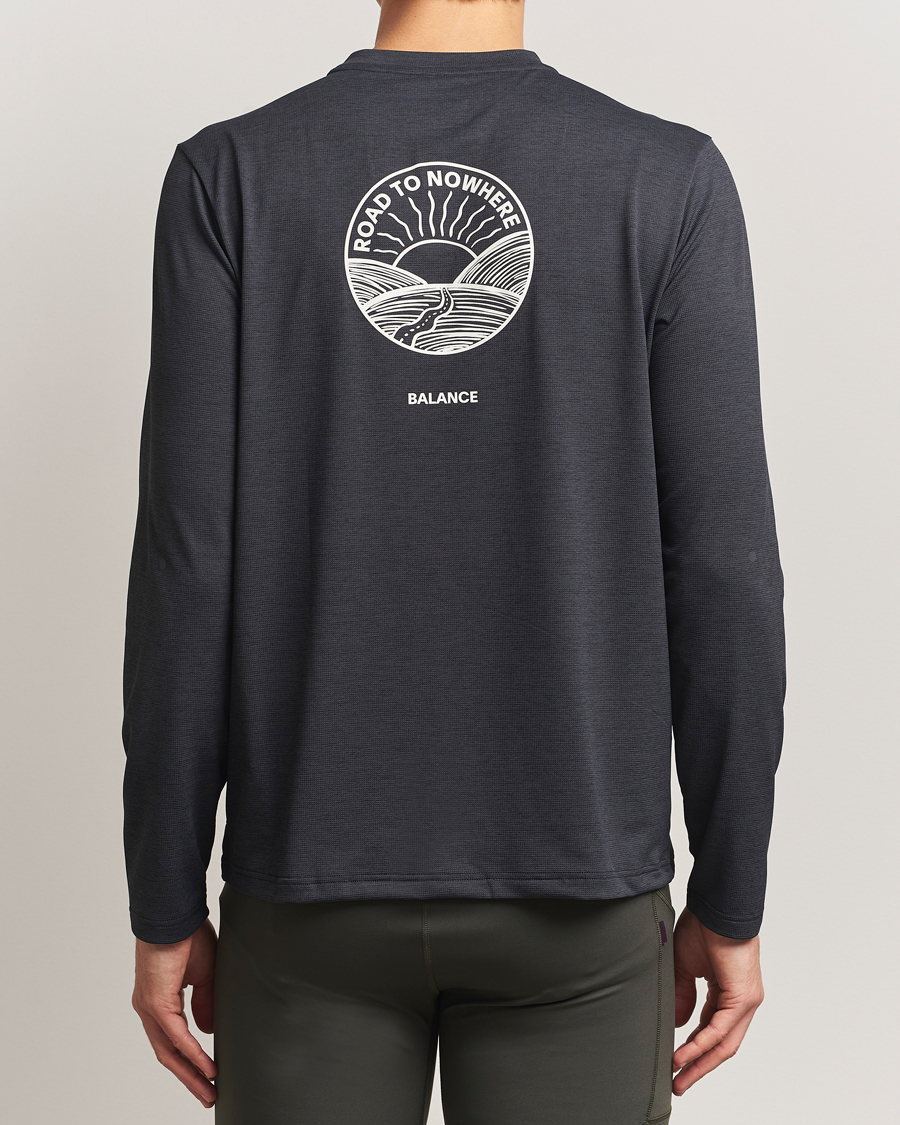 Herre | T-Shirts | Pas Normal Studios | Balance Long Sleeve T-Shirt Black