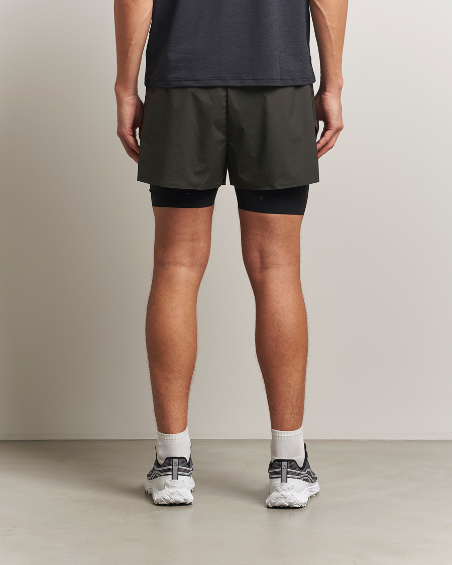 Herre | Shorts | Pas Normal Studios | Balance 2-in-1 Shorts Dark Olive