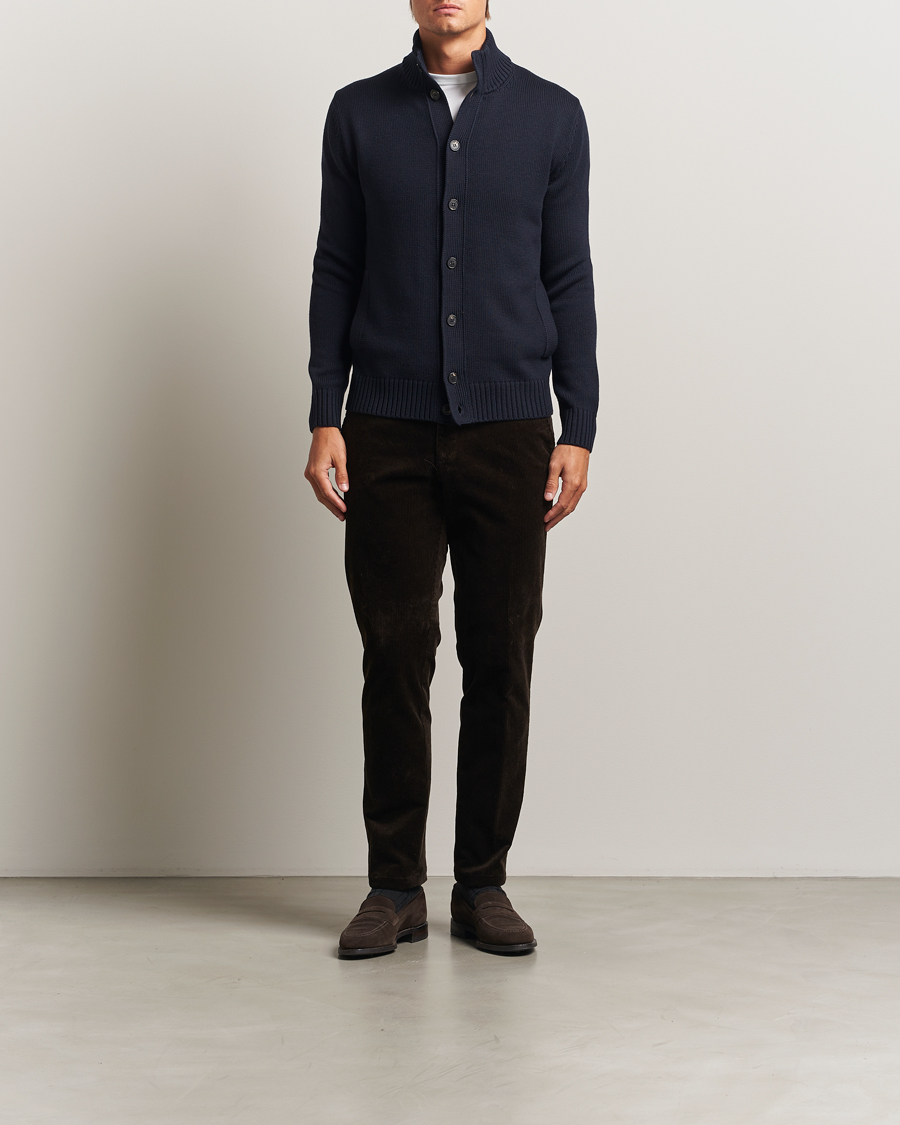 Herre | Trøjer | Zanone | Virgin Merino Wool Chioto Navy