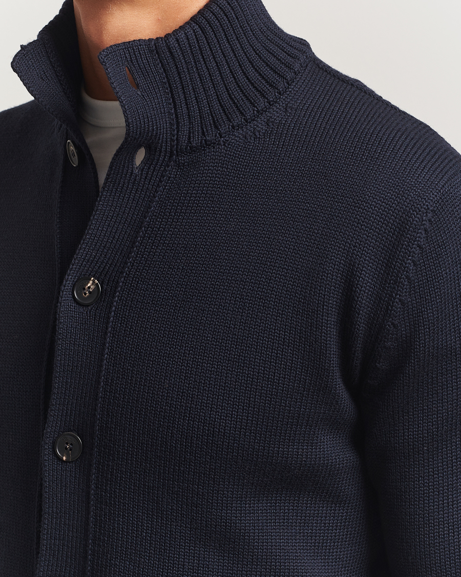Herre | Trøjer | Zanone | Virgin Merino Wool Chioto Navy
