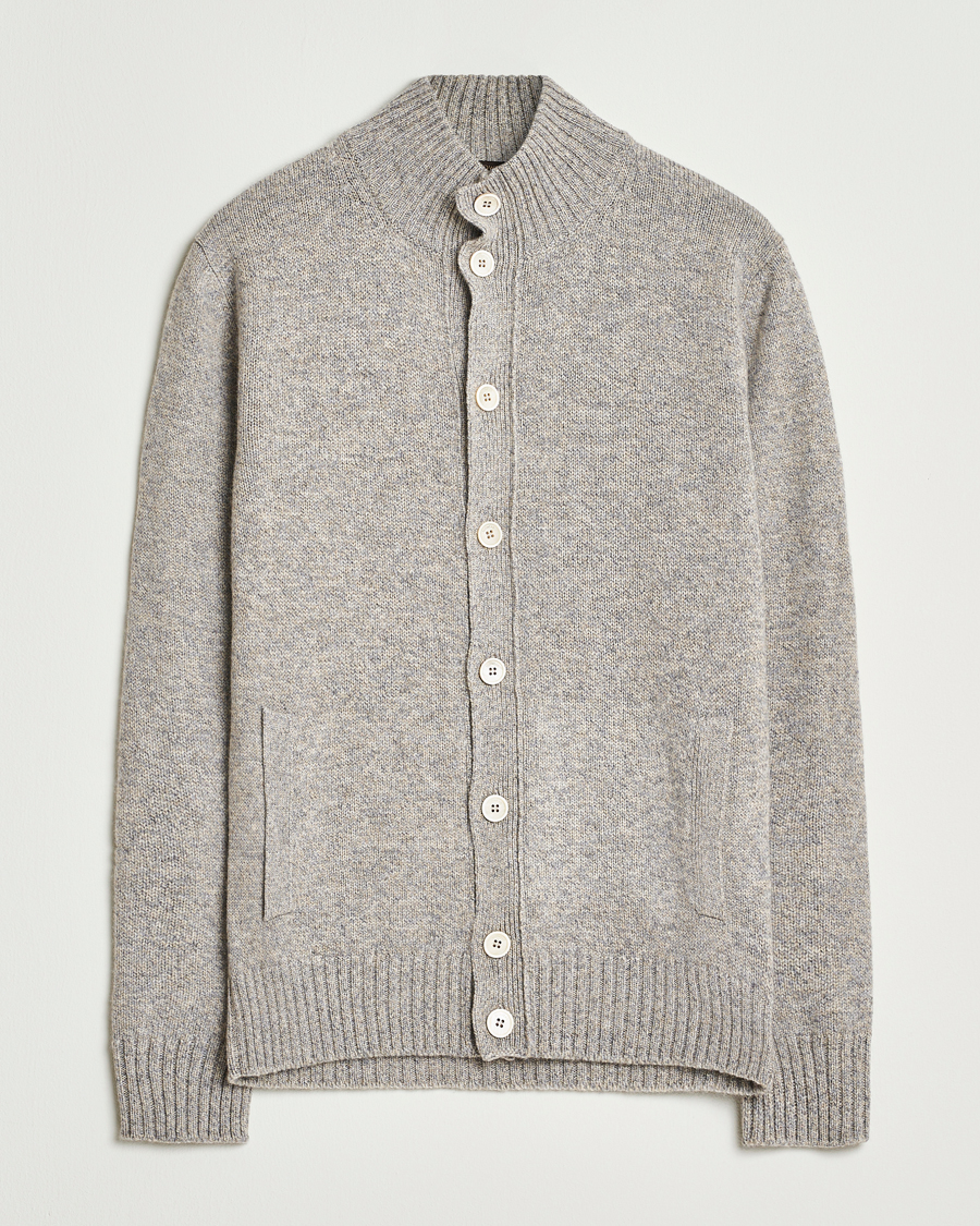 Herre | Trøjer | Zanone | Virgin Wool Melange Chioto Grey Melange