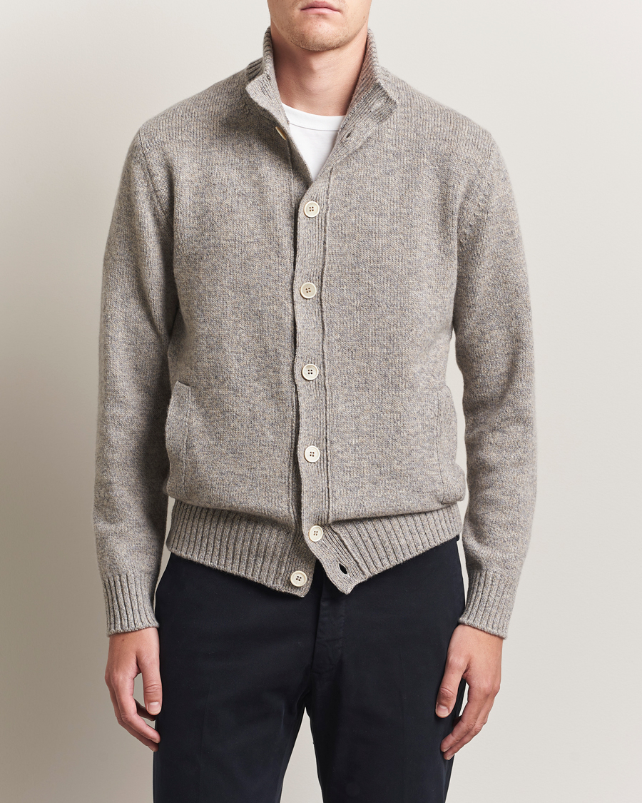 Herre | Trøjer | Zanone | Virgin Wool Melange Chioto Grey Melange