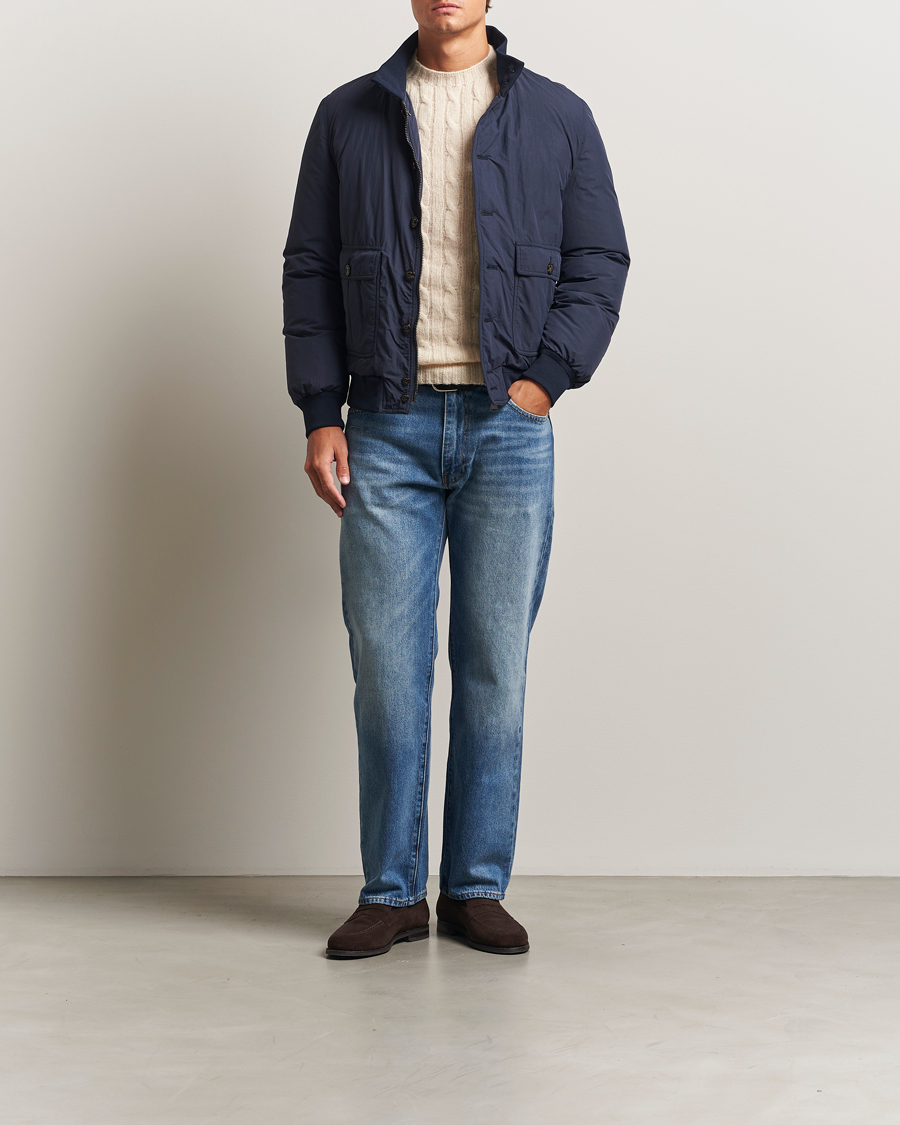 Herre | Jakker | Valstar | Padded Nylon Valstarino Navy