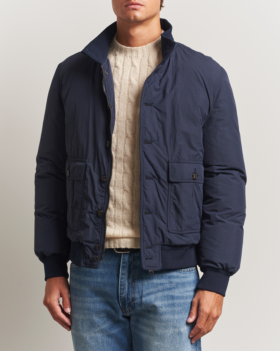 Herre | Jakker | Valstar | Padded Nylon Valstarino Navy