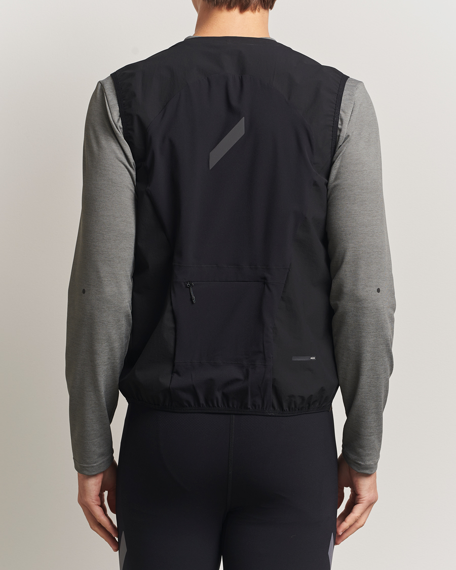Herre | Veste | SOAR Running | Rainout Gilet Black