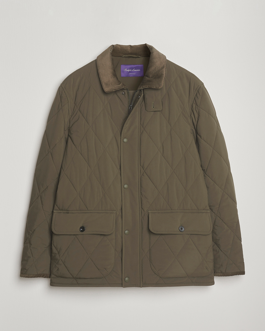Herre | Jakker | Ralph Lauren Purple Label | Carleton Jacket Olive