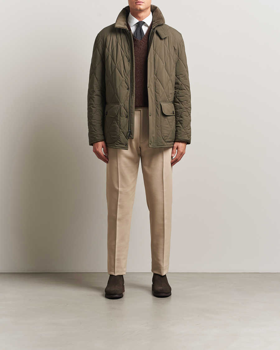Herre | Jakker | Ralph Lauren Purple Label | Carleton Jacket Olive
