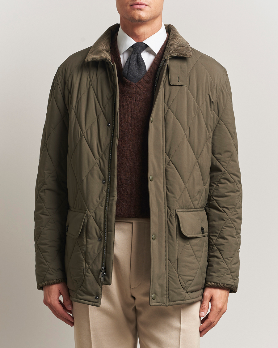 Herre | Jakker | Ralph Lauren Purple Label | Carleton Jacket Olive