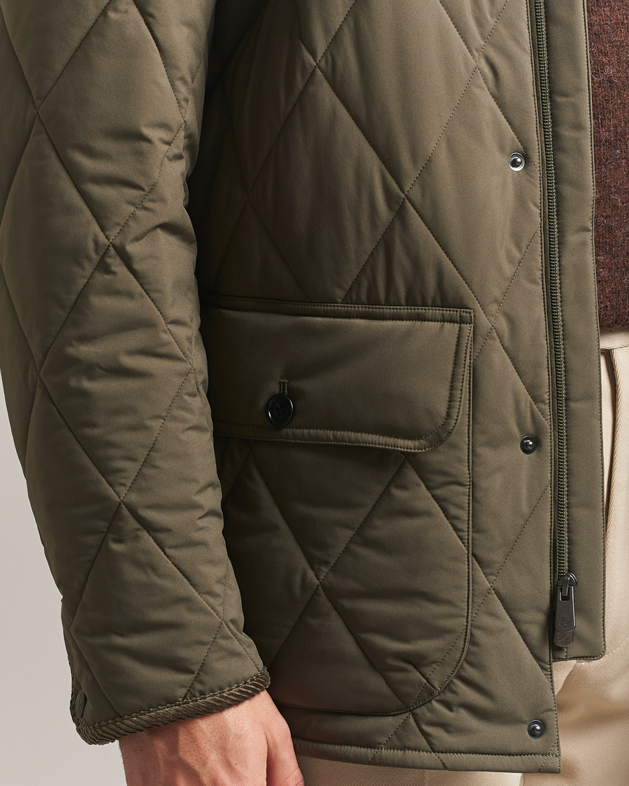 Herre | Jakker | Ralph Lauren Purple Label | Carleton Jacket Olive