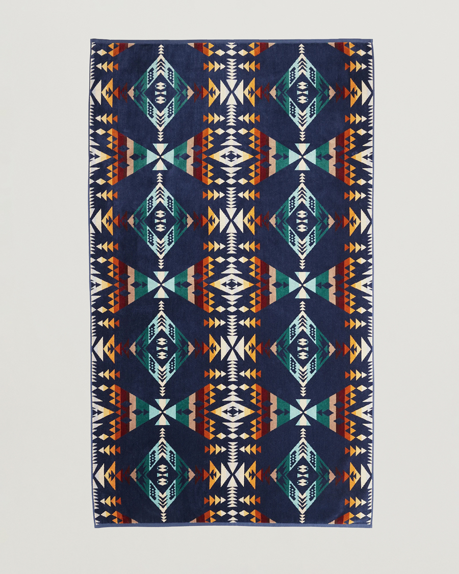 Herre | Tekstiler | Pendleton | Oversized Jacquard Spa Towel Diamond Peak