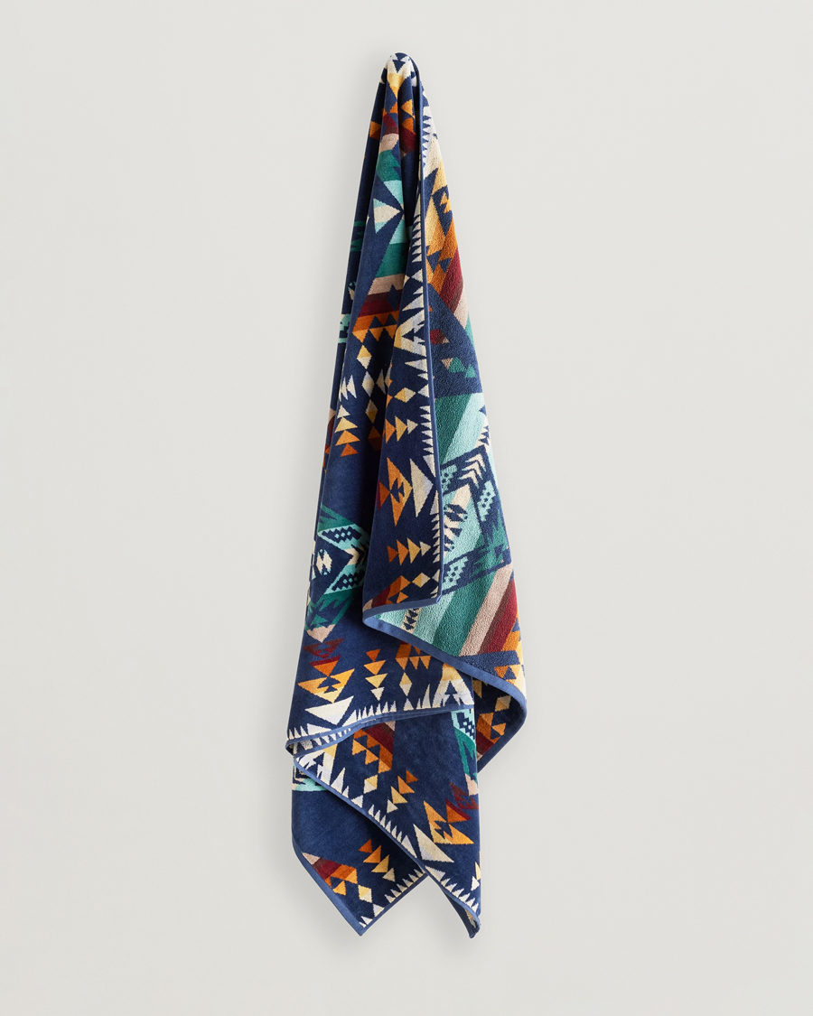 Herre | Tekstiler | Pendleton | Oversized Jacquard Spa Towel Diamond Peak