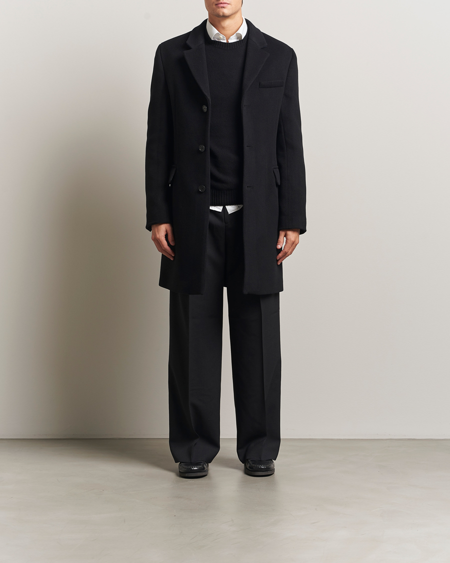 Herre | Jakker | Filippa K | William Wool Coat Black