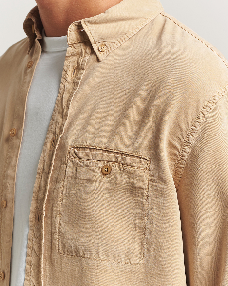 Herre | Skjorter | Filippa K | Zachary Lyocell Shirt Latte Beige