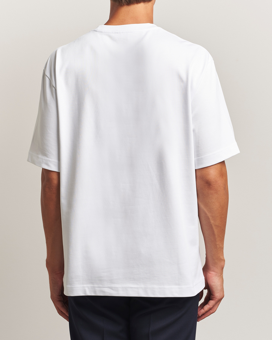 Herre | T-Shirts | Filippa K | Heavy Cotton Crew Neck T-Shirt White