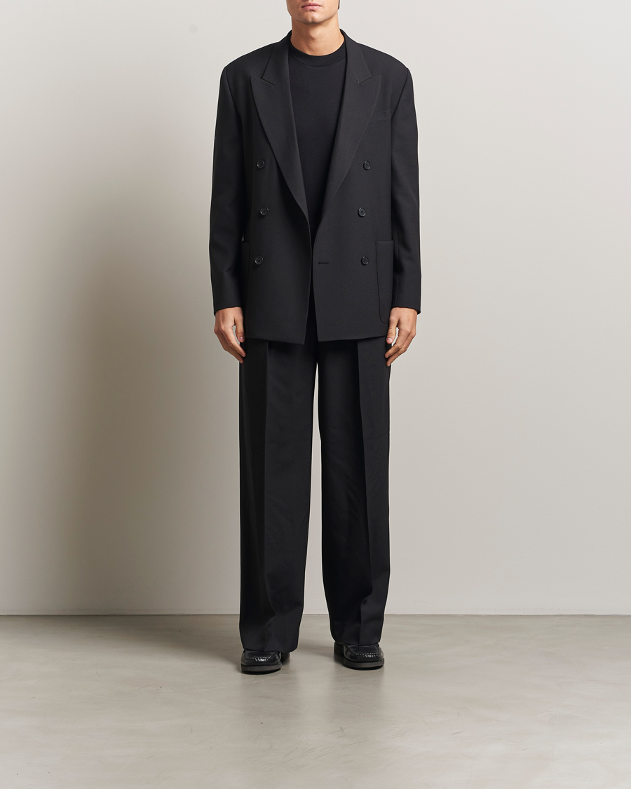 Herre | Blazere & jakker | Filippa K | Michael Wool Double Breasted Blazer Black