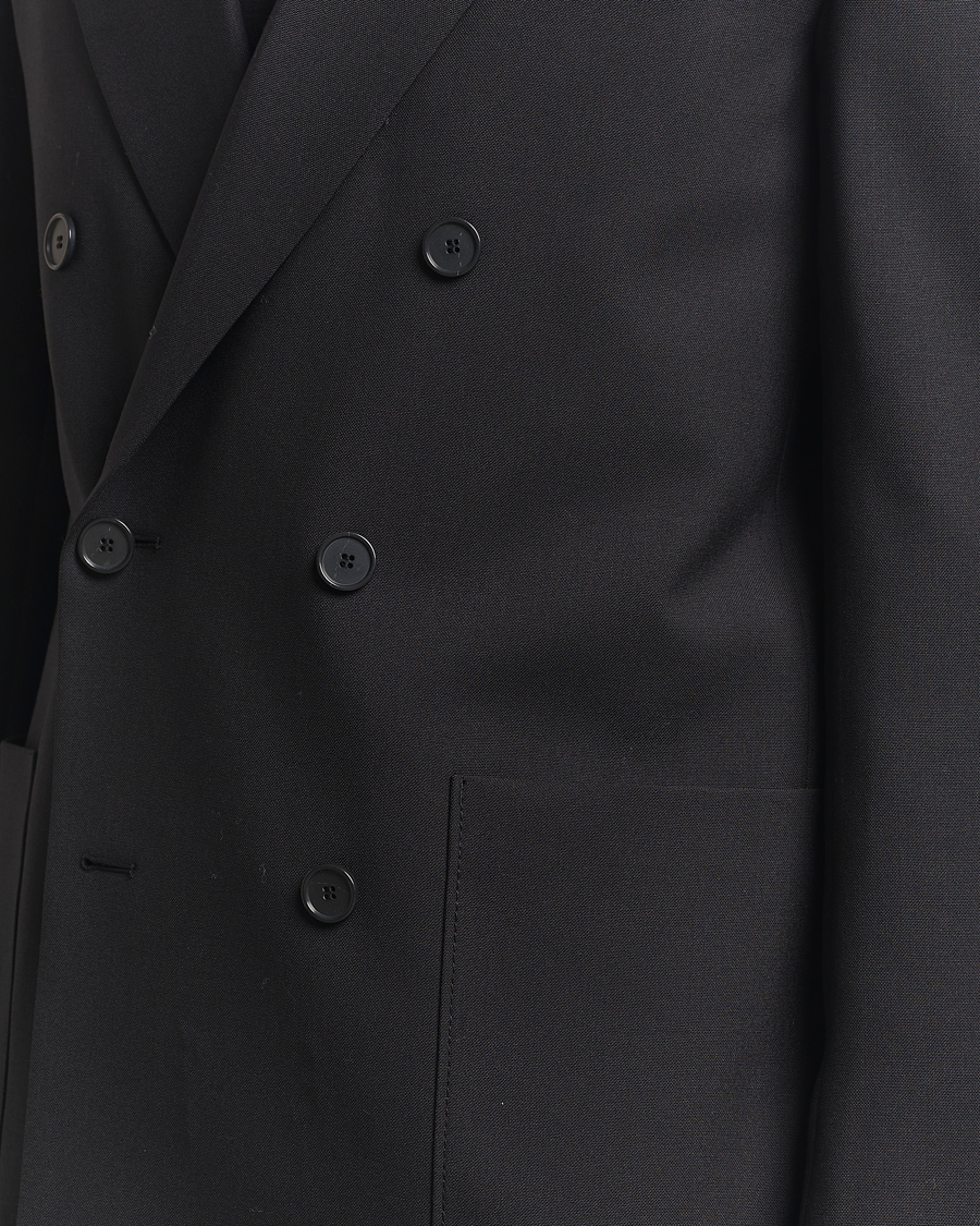 Herre | Blazere & jakker | Filippa K | Michael Wool Double Breasted Blazer Black