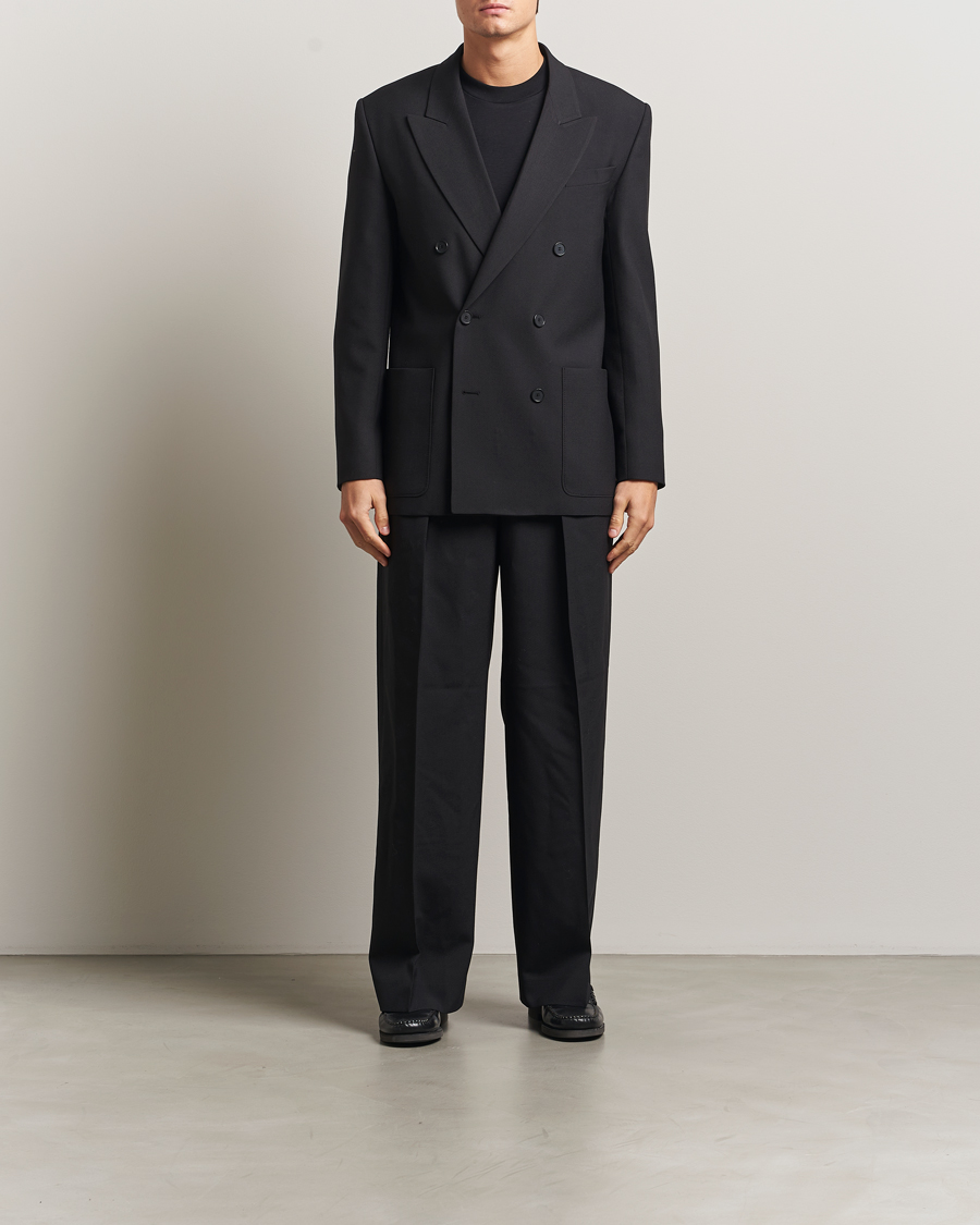 Herre | Blazere & jakker | Filippa K | Michael Wool Double Breasted Blazer Black