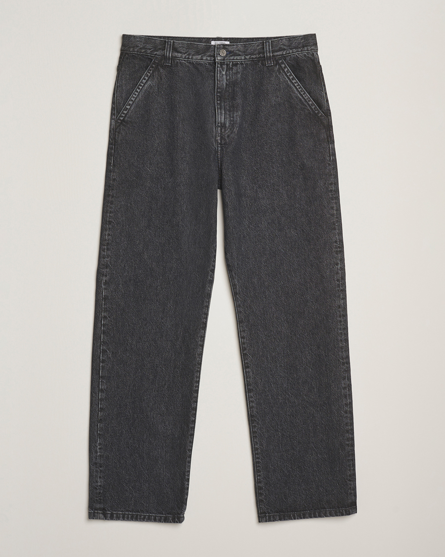 Herre | Skjorter | Filippa K | Loose Fit Workwear Jeans Washed Black