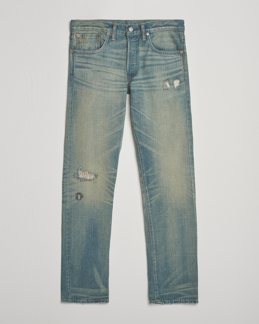 Herre | Jeans | RRL | Slim Fit 5-Pocket Denim Ridgway Wash