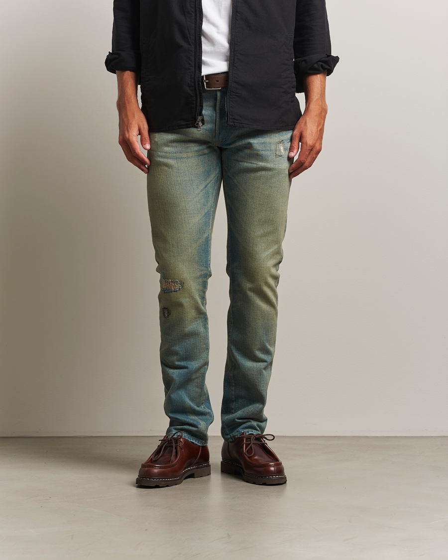 Herre | Jeans | RRL | Slim Fit 5-Pocket Denim Ridgway Wash