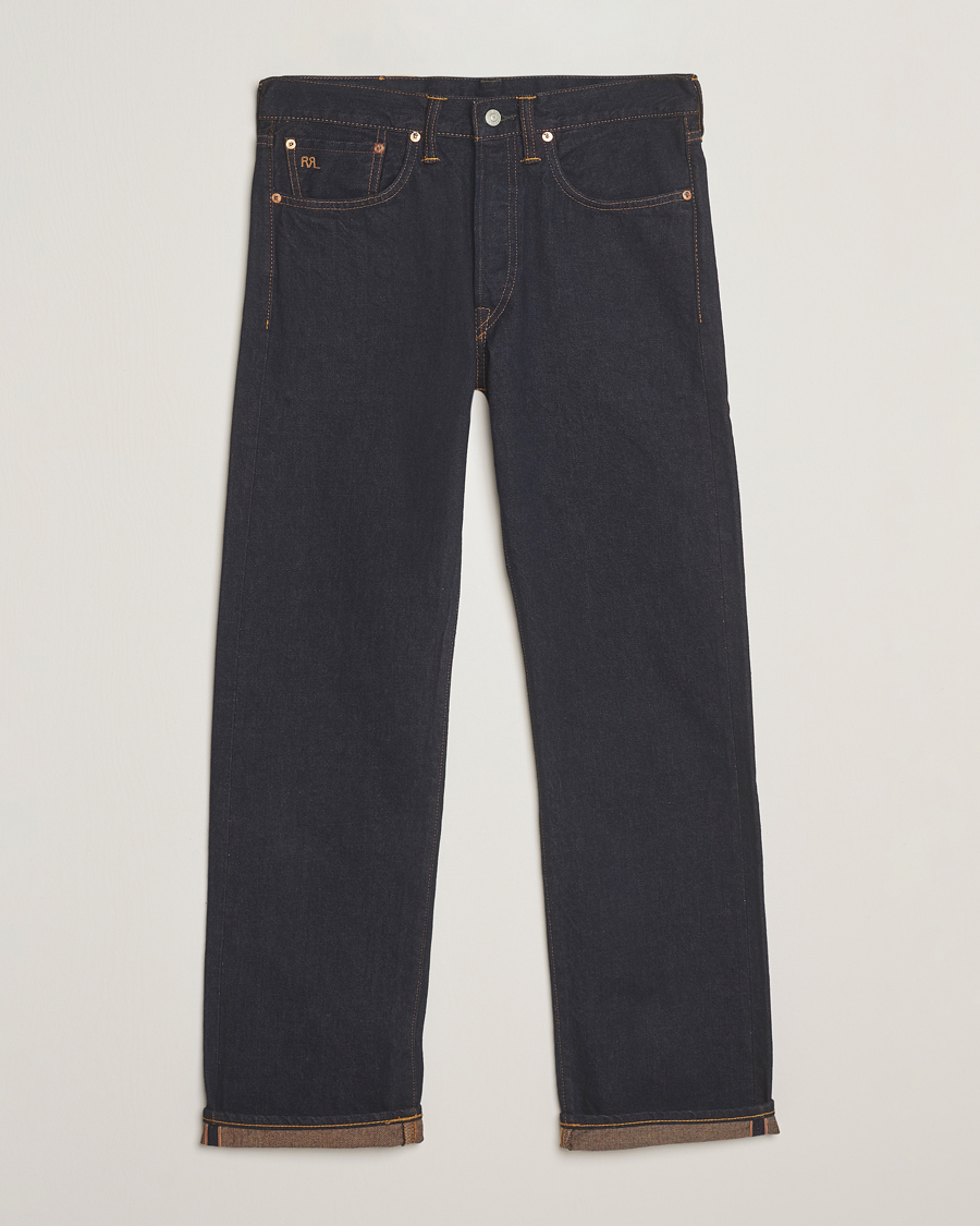 Herre | Jeans | RRL | Straight Leg 5-Pocket Denim Once Washed