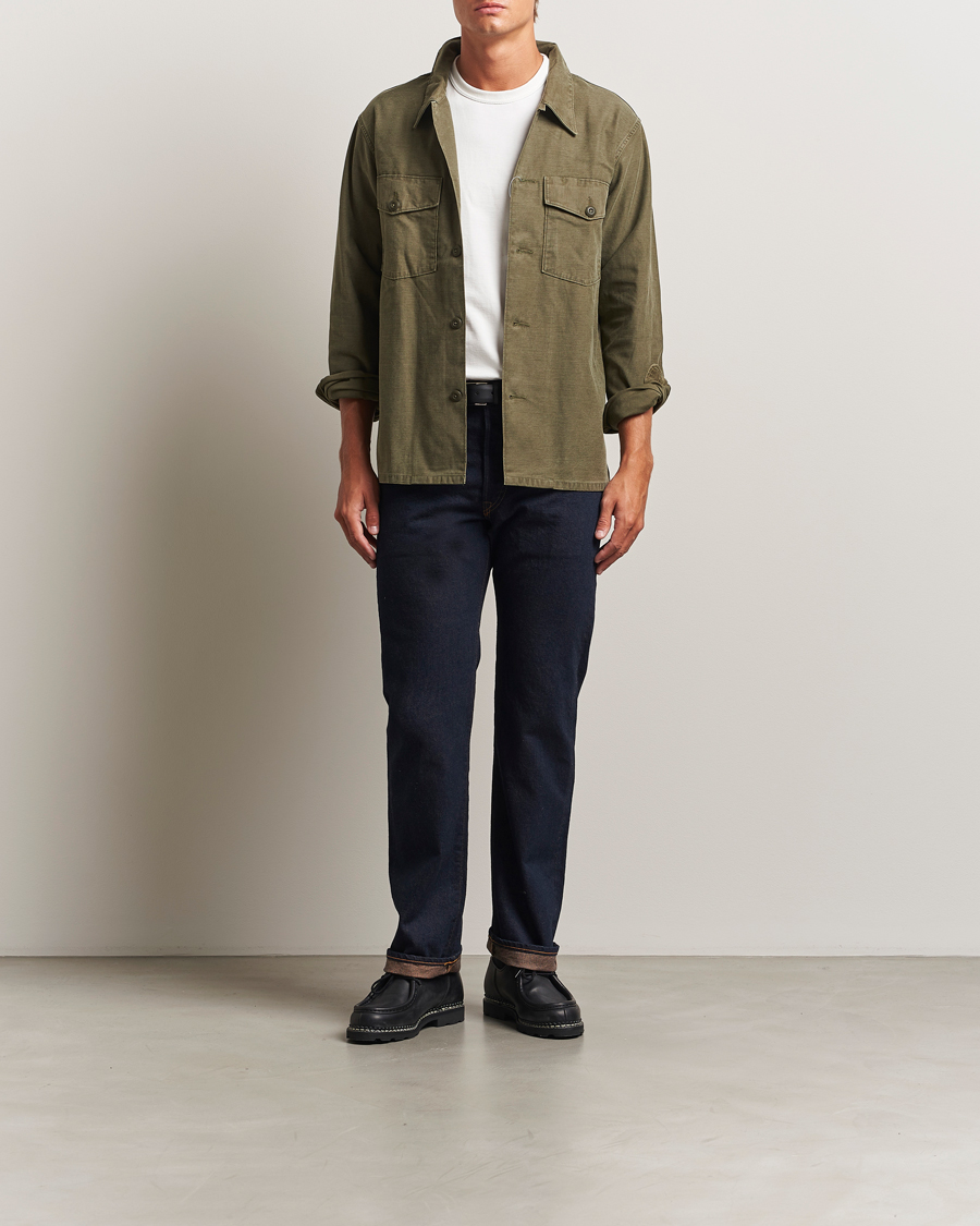 Herre | Jeans | RRL | Straight Leg 5-Pocket Denim Once Washed