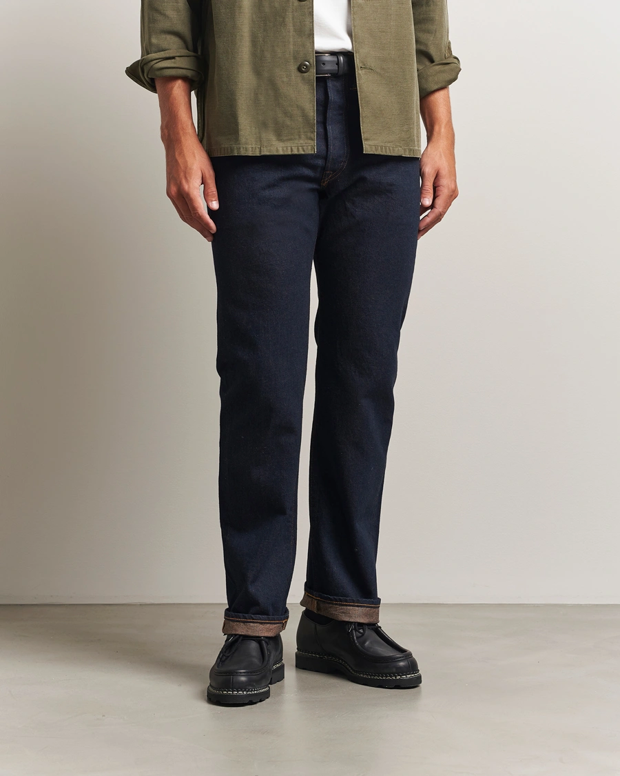 Herre | Jeans | RRL | Straight Leg 5-Pocket Denim Once Washed