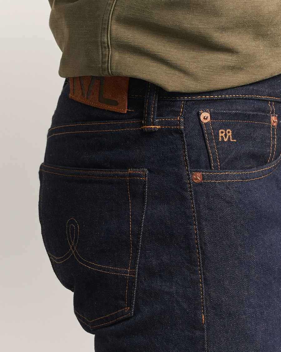 Herre | Jeans | RRL | Straight Leg 5-Pocket Denim Once Washed