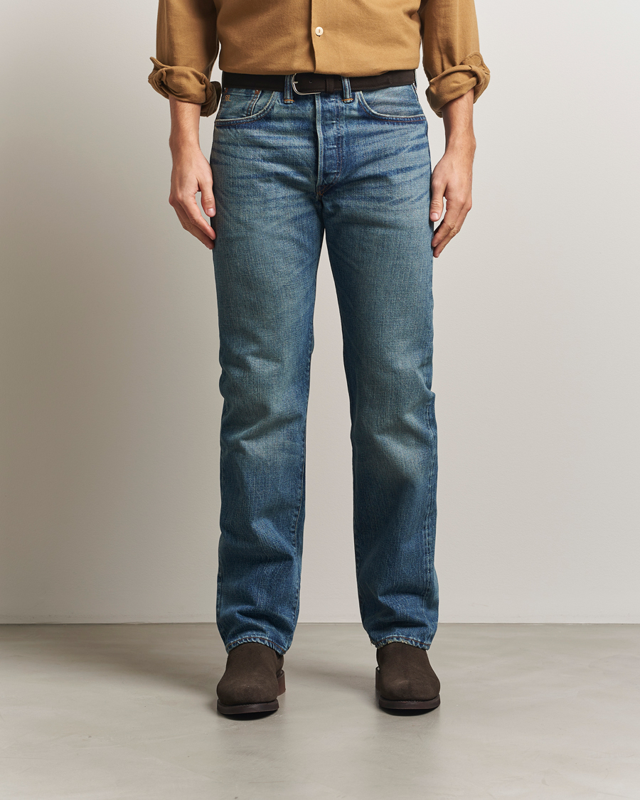 Herre | Bukser | RRL | Straight Leg 5-Pocket Denim Hillsview Wash