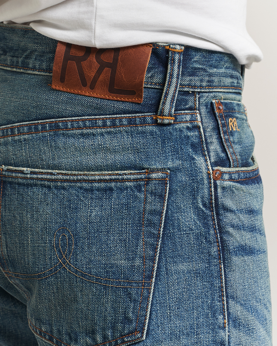Herre | Bukser | RRL | Straight Leg 5-Pocket Denim Hillsview Wash