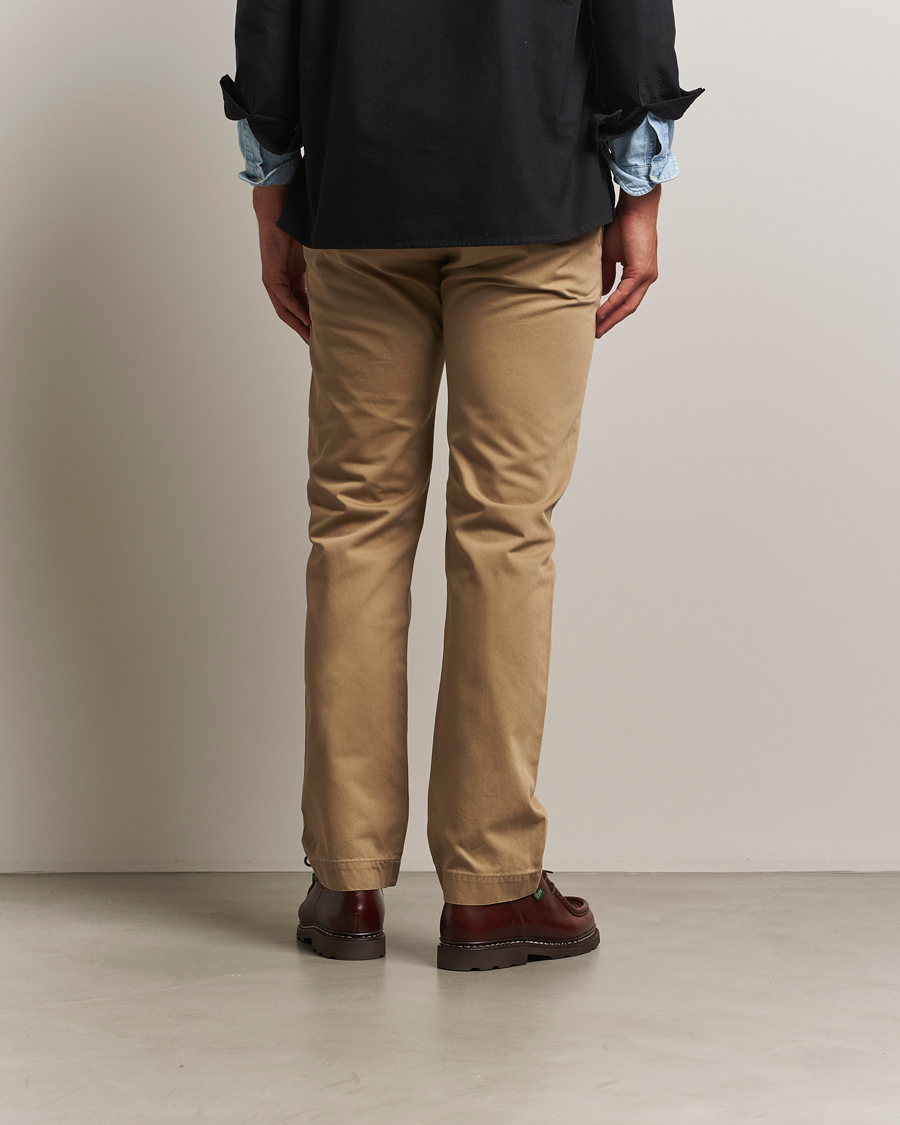 Herre | Bukser | RRL | Officers Flat Pants Military Khaki