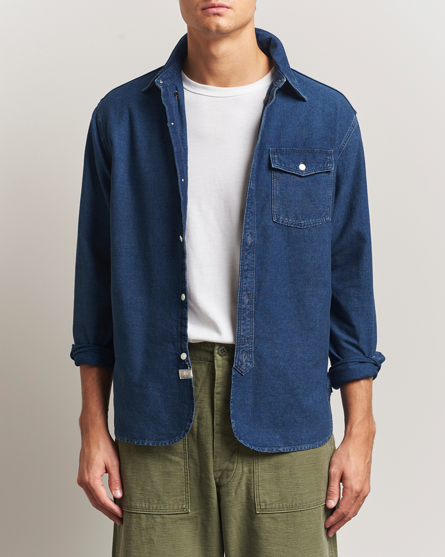 Herre | Skjorter | RRL | Oxford Denim Shirt Indigo