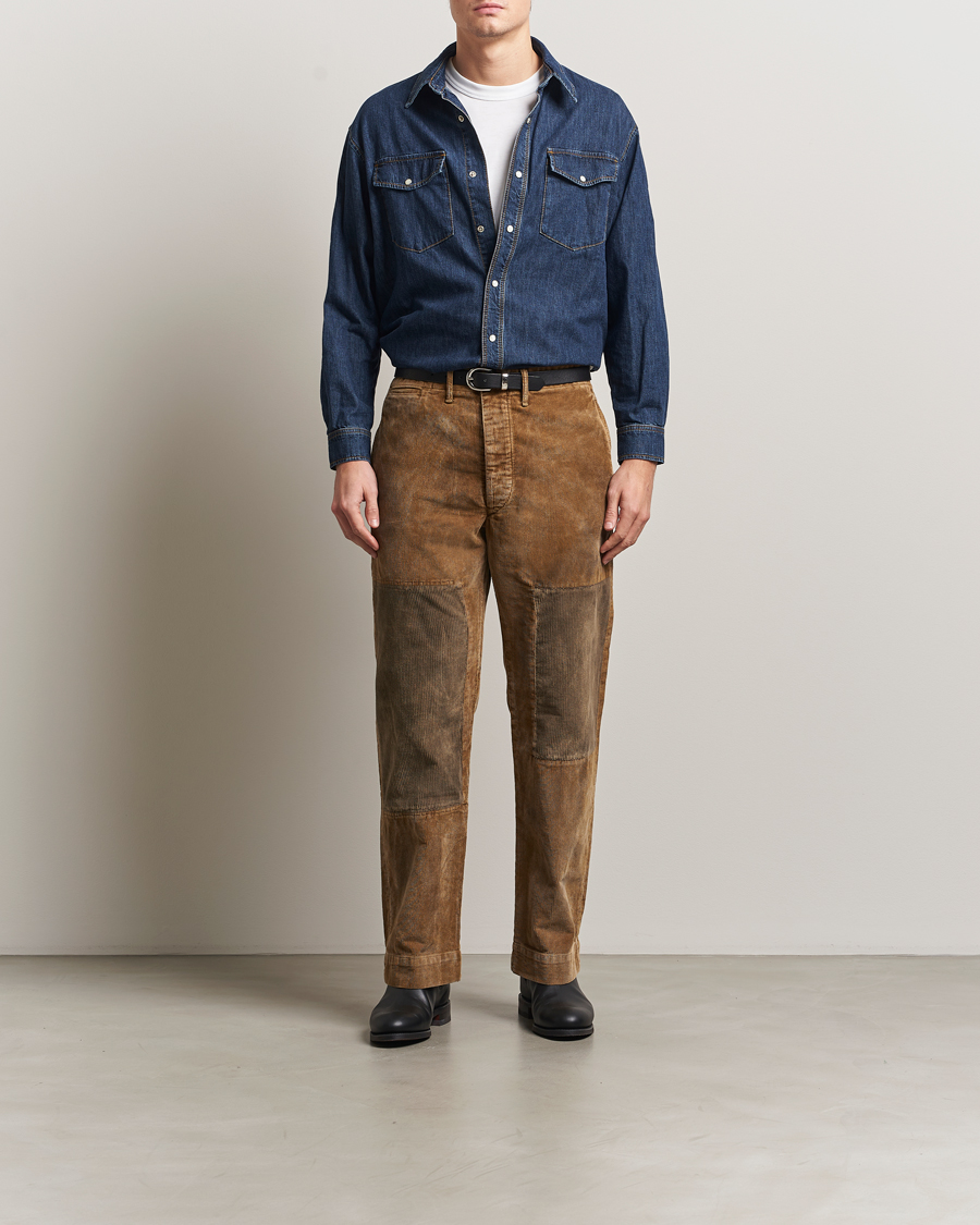 Herre | Bukser | RRL | Repaired Field Chino Faded Tan