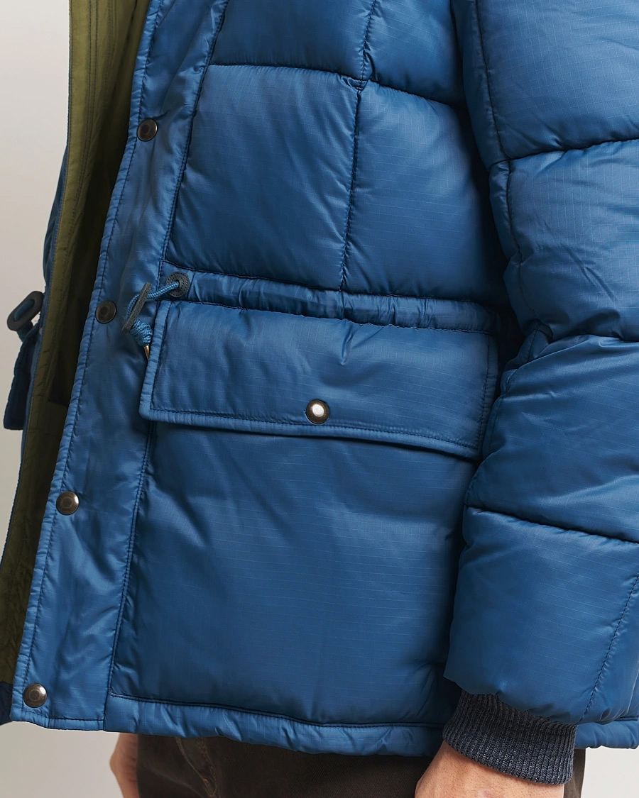 Herre | Jakker | RRL | Ellis Down Parka Vintage Blue