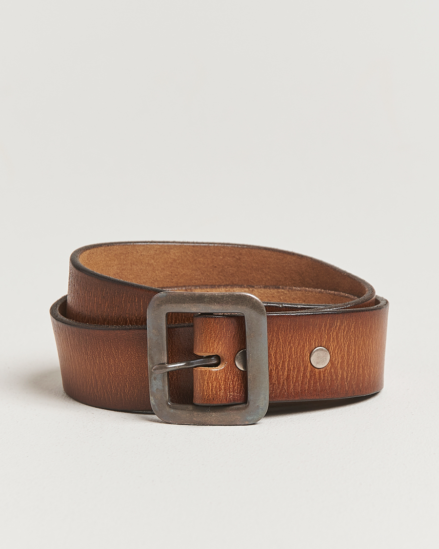 Herre | Bælter | RRL | Burling Belt Mid Brown