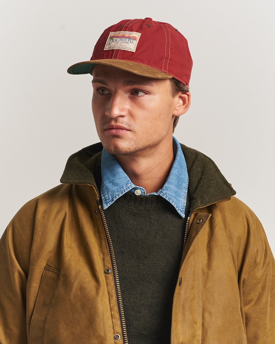 Herre | Hatte & kasketter | RRL | Sportsman Cap Vintage Red